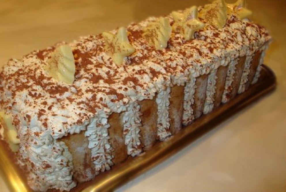 Buche glacée Tiramisu