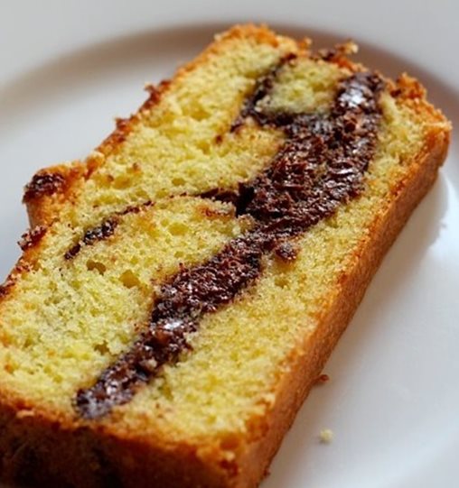 Cake marbré au Nutella