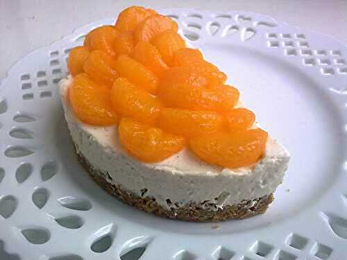 Cheesecake à la mandarine
