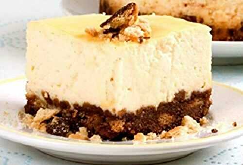 Cheesecake de Ricotta et son sables chocolat