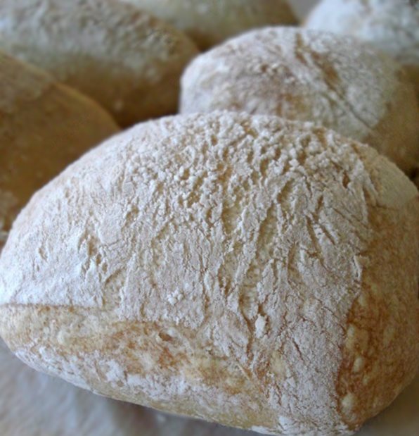 Ciabatta pains italien