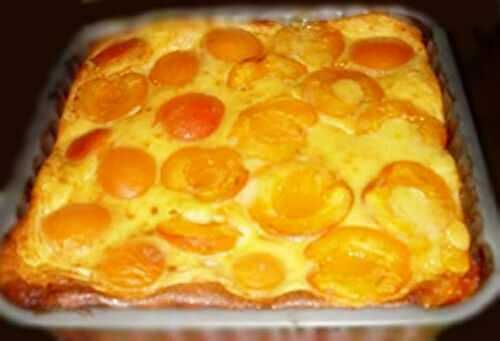 Clafoutis aux abricots