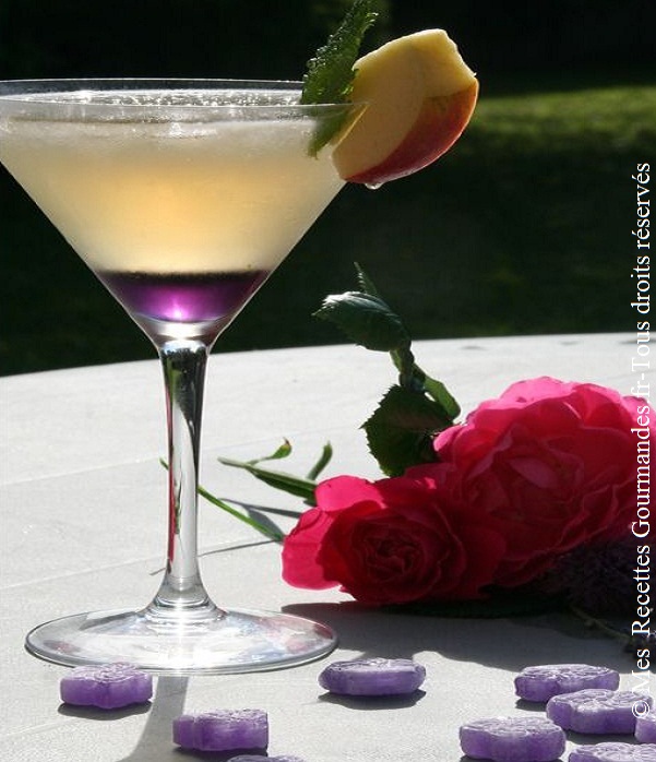 Cocktail à la violette