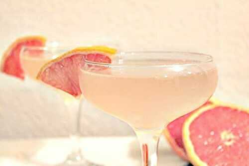 Cocktail Fraîcheur au Sirop de Pamplemousse