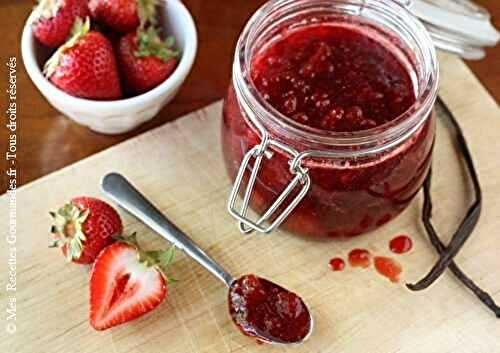 Confiture de fraises