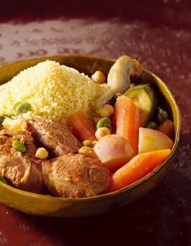 Couscous à l'agneau