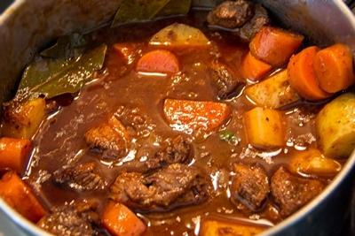 Couscous d'agneau et aux légumes