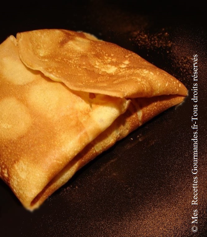 Crêpe à la mangue thaïe