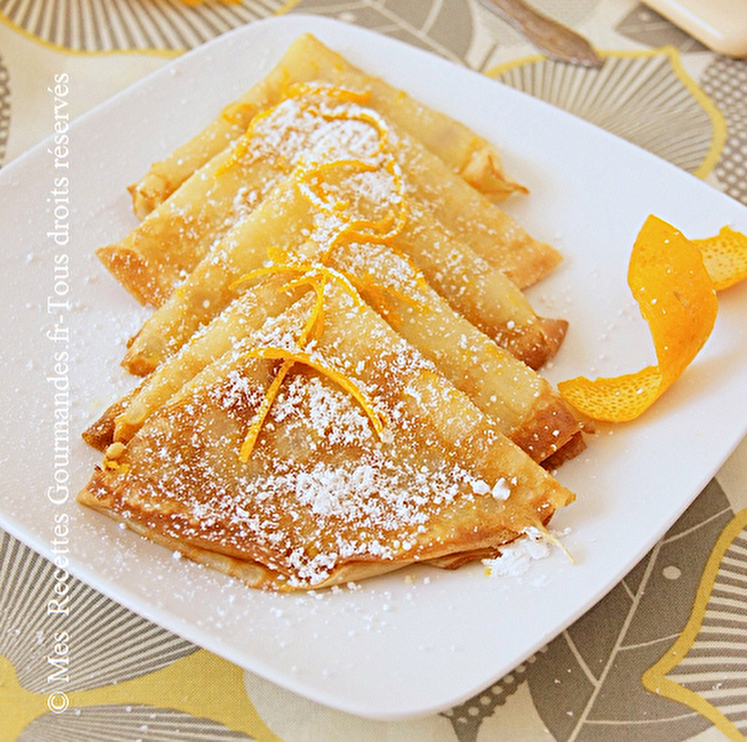 Crêpes orangettes