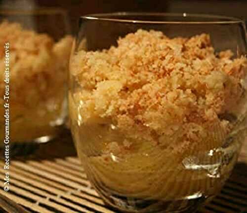 Crumble Ananas, Bananes, Mangues