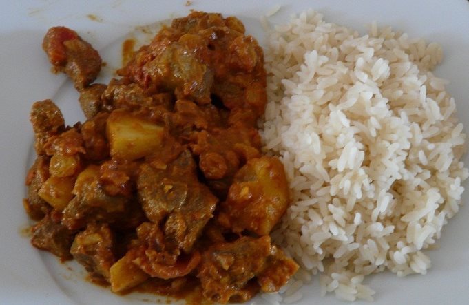 Curry d’agneau