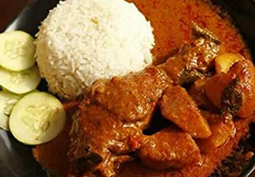 Curry de poulet Thaïlandais