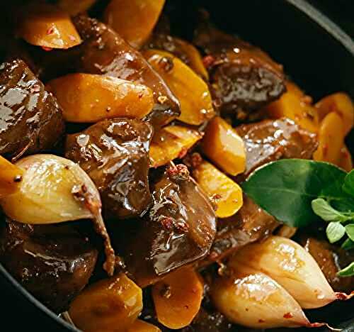 Daube d 'agneau avignonnaise