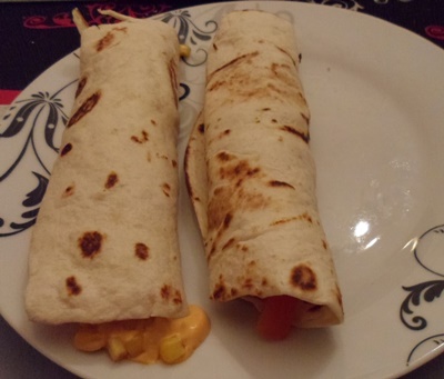 Fajitas   sauce cheddar