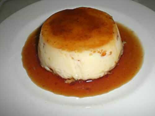 Flan au caramel