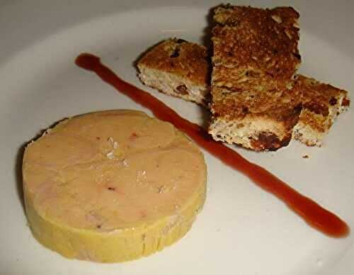 Foie gras au torchon au cognac