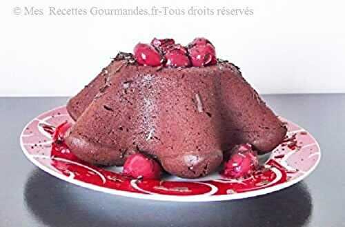 Fondant aux chocolat et griottes