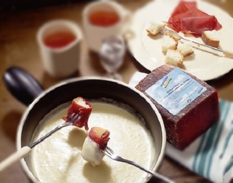 Fondue au Fromage des Grisons