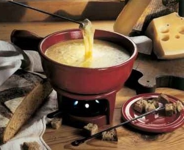 Fondue aux trois fromages Savoie