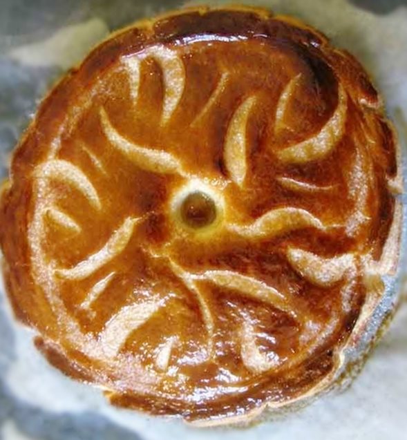 Galette des rois  aux pommes