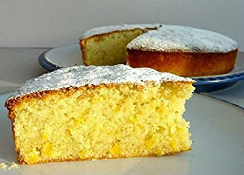 Gâteau  aux amandes et agrumes