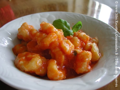 Gnocchi de Pomme de terre