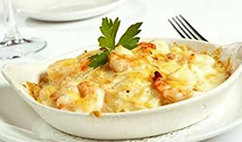 Gratin de crevettes