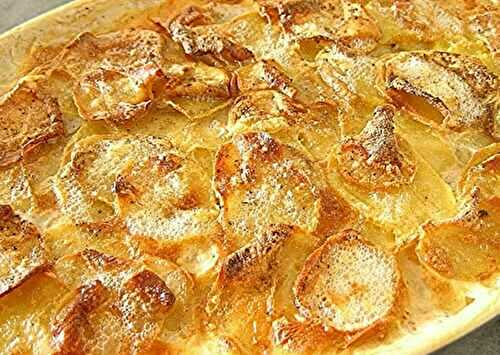Gratin lardons et oignons