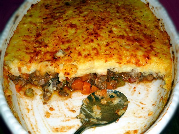 Hachis parmentier aux légumes