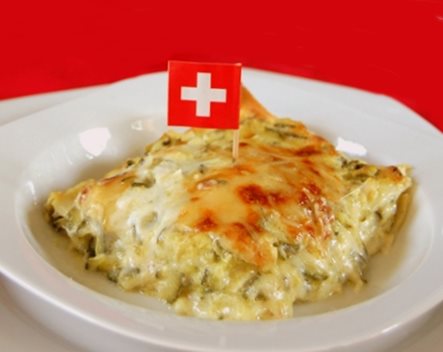 Lasagne suisse au Sbrinz