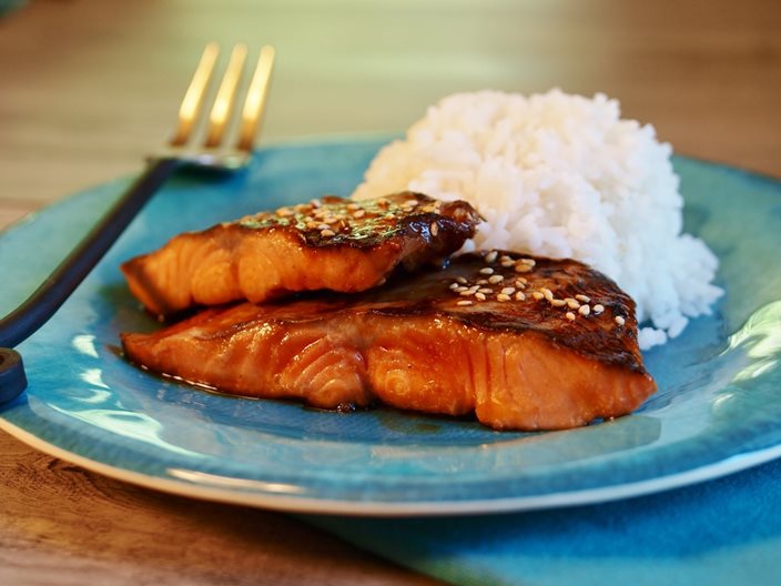 Mi-cuit de Saumon Teriyaki