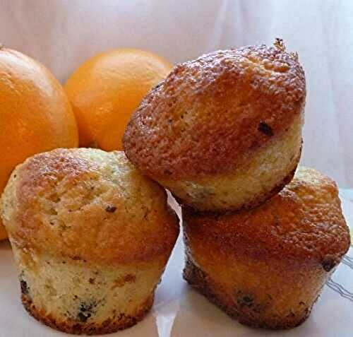 Muffins a l'orange et chocolat