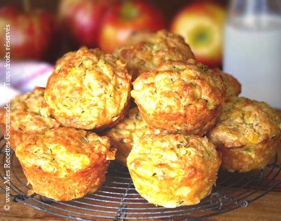 Muffins aux Epinards et  Menthe