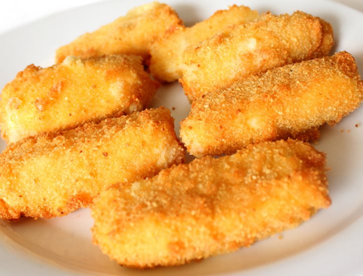 Nuggets de  poisson maison