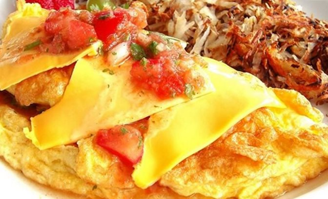 Omelette mexicaine