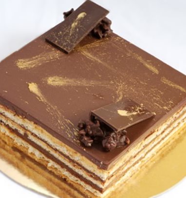 Opéra  chocolat / caramel