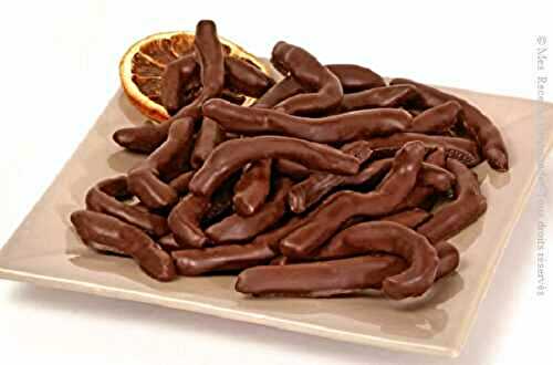 Orangettes aux chocolats