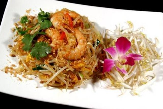 Pad thaï aux crevettes