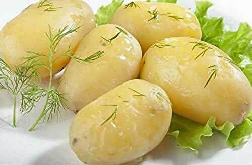 Pommes de terre vapeur au persil