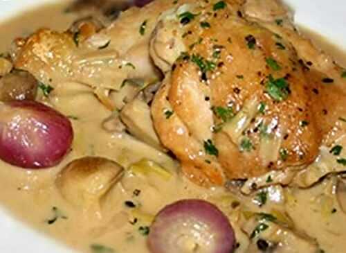 Poulet au Riesling