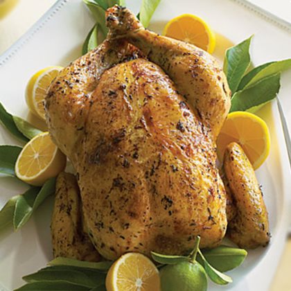 Poulet aux deux citrons