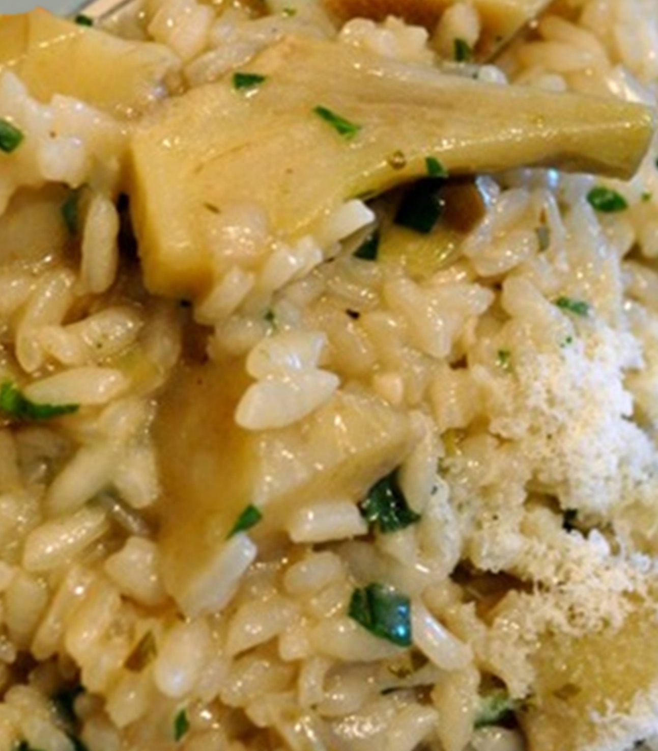 Risotto aux artichauts