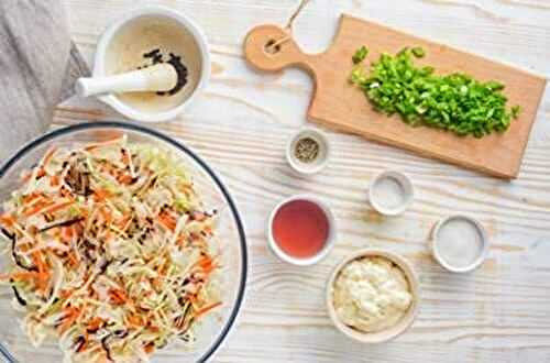 Salade de chou crémeuse rapide et facile