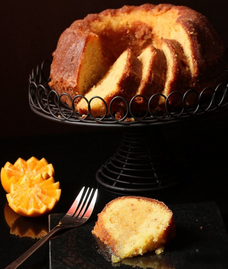 Savarin moelleux à l'orange