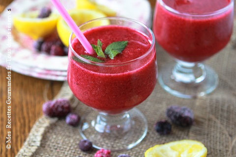 Smoothie pétillant