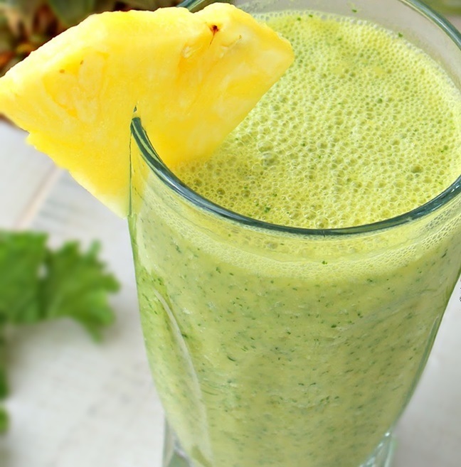 Smoothie vert Amande, Tout est bon dans la courgette ,