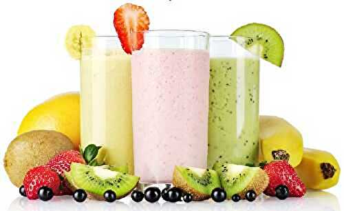 Smoothies aux fruits et légumes