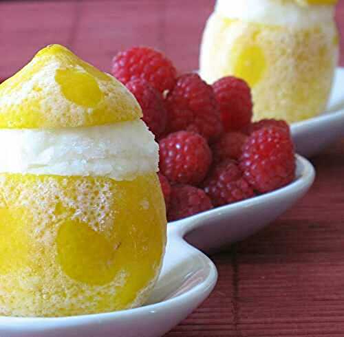 Sorbet Citrons givrés (avec ou sans sorbetière)