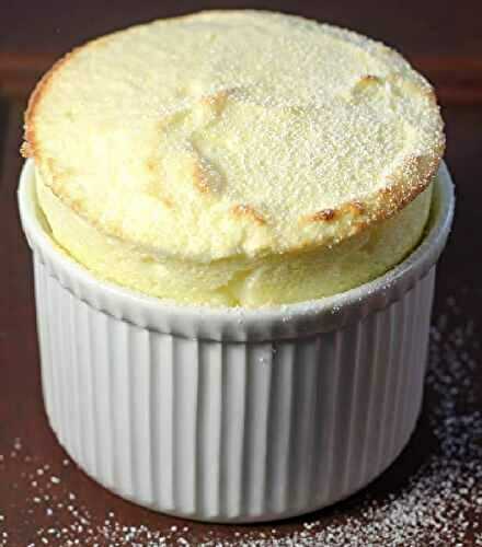 Soufflé glacé au citron