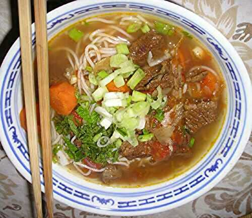 Soupe Phô au bœuf
